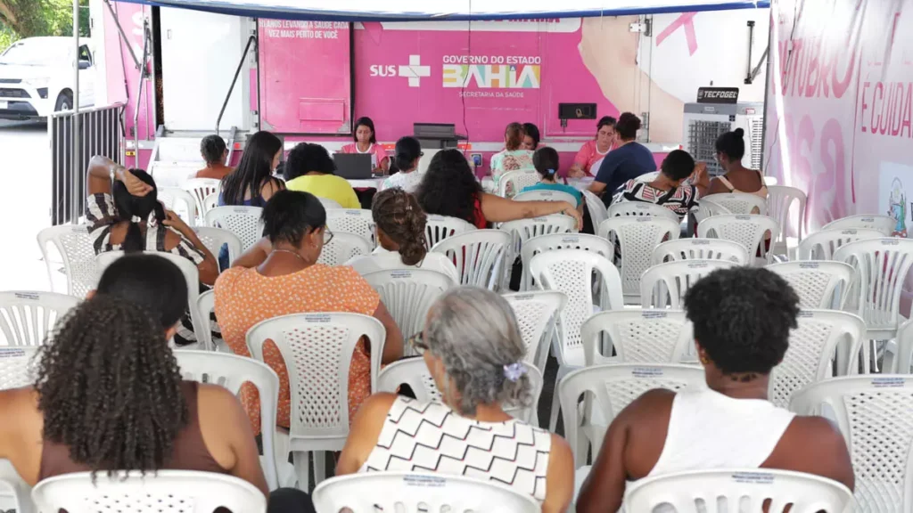 Os agendamentos para mamografias oferecidas pela Secretaria da Saúde do Estado da Bahia (Sesab) durante a campanha Outubro Rosa