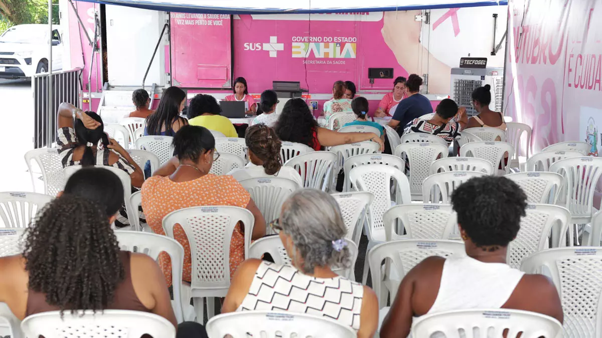 Os agendamentos para mamografias oferecidas pela Secretaria da Saúde do Estado da Bahia (Sesab) durante a campanha Outubro Rosa
