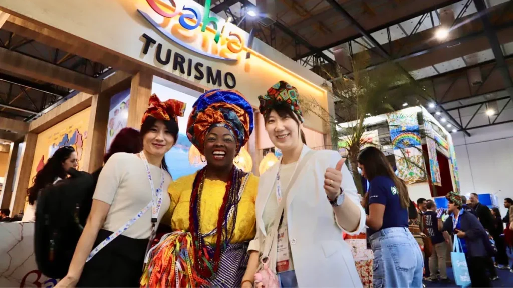 A Secretaria de Turismo da Bahia (Setur-BA) marcou presença na Abav Expo 2026, encerrada na última sexta-feira (2), no Expo Center Norte,