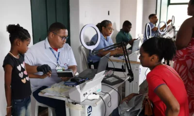realiza até esta sexta-feira (2) uma ação do SAC Itinerante para emissão da nova Carteira de Identidade Nacional (CIN) no Centro Histórico