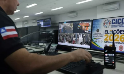 O Centro Integrado de Comando e Controle (CICC) funcionará em regime operacional pleno das 7h deste sábado (3) até as 7h da próxima