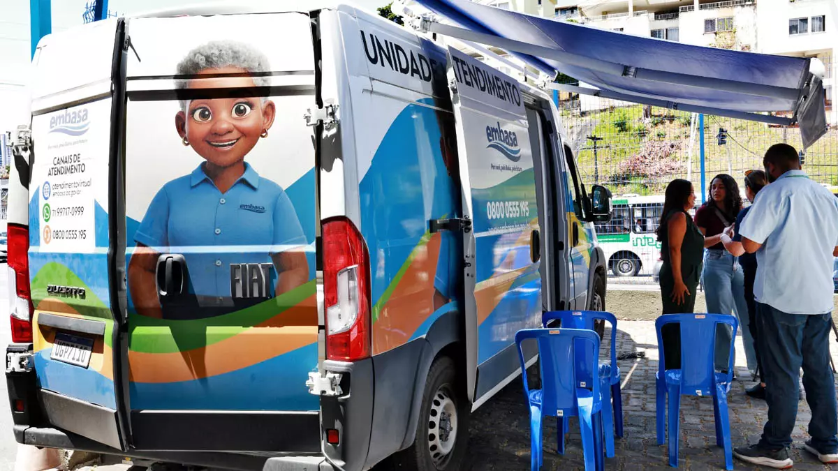 O Governo do Estado da Bahia, por meio da Empresa Baiana de Águas e Saneamento (Embasa), disponibiliza, até esta sexta-feira (9),
