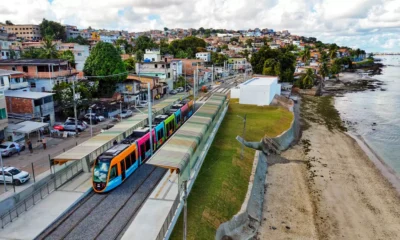 O Trecho 1 do VLT Salvador e Região Metropolitana, que compreende o percurso entre Ilha de São João, Calçada e Comércio,