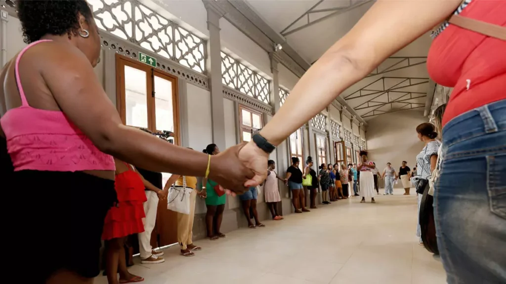 Moradoras do Subúrbio Ferroviário de Salvador tiveram uma manhã dedicada ao bem-estar, à saúde e à convivência nesta sexta-feira (16),
