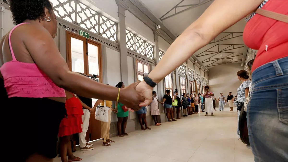 Moradoras do Subúrbio Ferroviário de Salvador tiveram uma manhã dedicada ao bem-estar, à saúde e à convivência nesta sexta-feira (16),