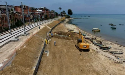 O Governo do Estado iniciou, nesta segunda-feira (19), as obras de urbanização da Orla de Escada, no Subúrbio Ferroviário de Salvador.