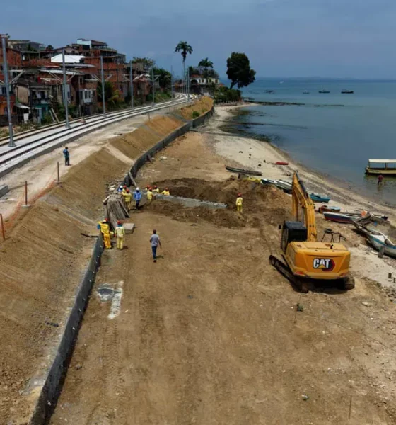 O Governo do Estado iniciou, nesta segunda-feira (19), as obras de urbanização da Orla de Escada, no Subúrbio Ferroviário de Salvador.