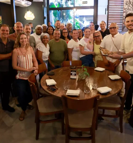 Empreendedores e marisqueiras do Subúrbio Ferroviário de Salvador participaram, nesta quinta-feira (22), de uma imersão no restaurante Ori,