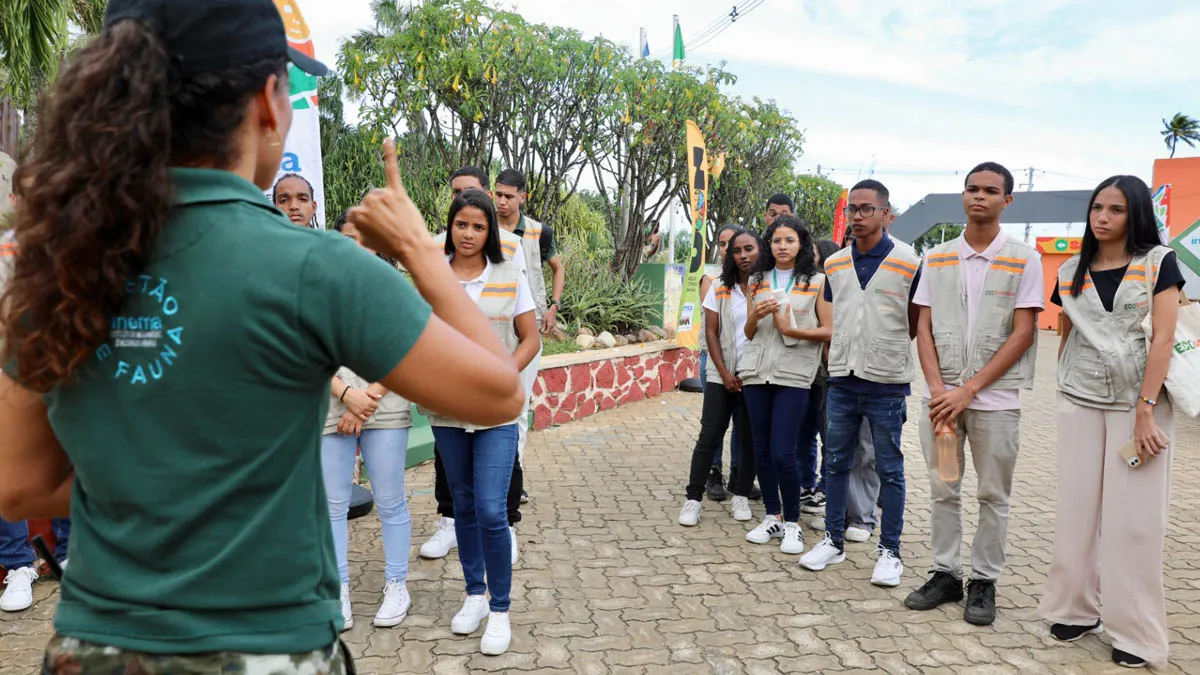 conservação da natureza é uma das propostas do trabalho de educação ambiental desenvolvido pelo Parque Zoobotânico da Bahia (Zoo Bahia).
