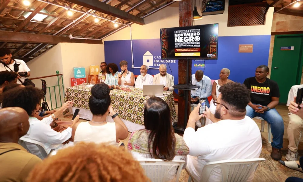 de novembro na Bahia. O Governo do Estado apresentou, nesta sexta-feira (30), a programação do Novembro Negro 2026,