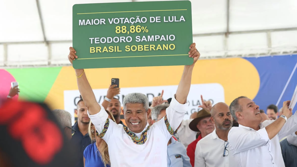O governador Jerônimo Rodrigues escolheu Teodoro Sampaio para sua primeira agenda oficial no interior da Bahia após a vitória